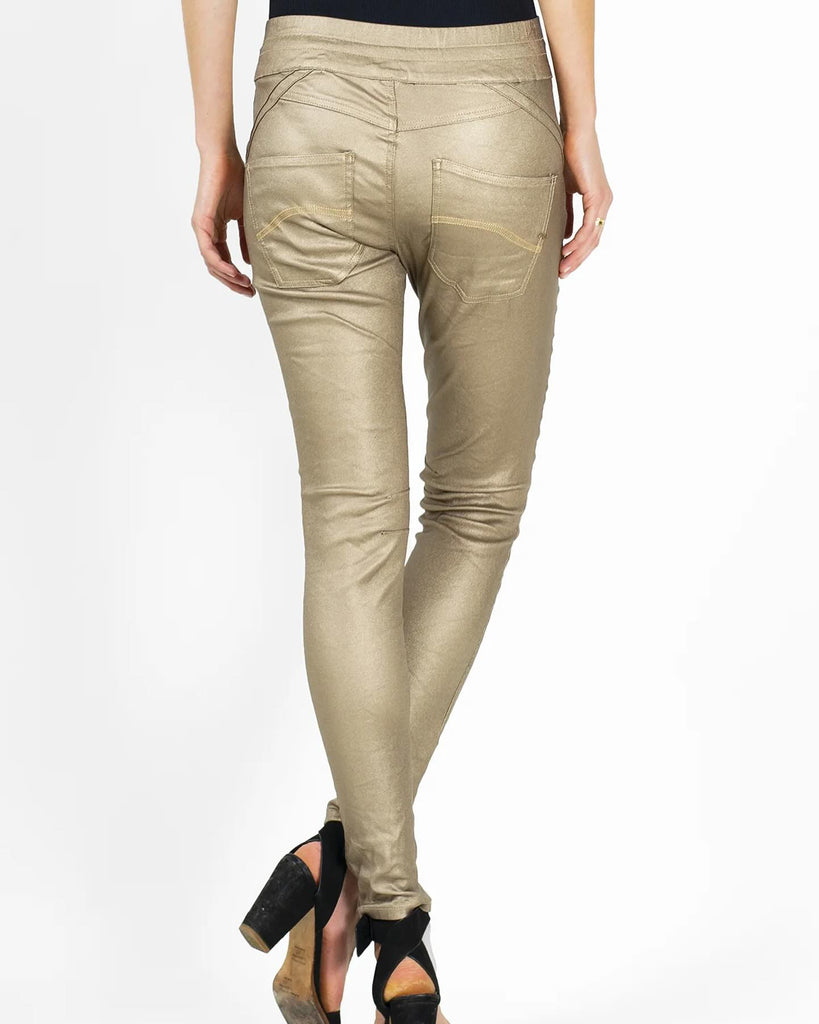 Bianco | Silverbell Yoga Pant | Gold