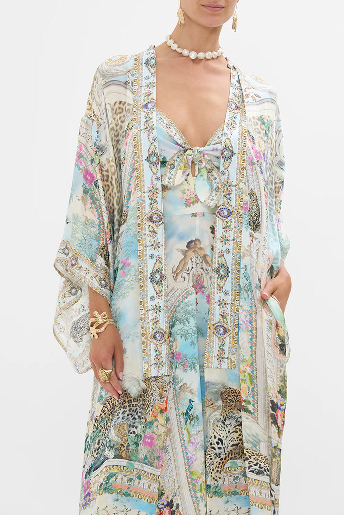 Camilla | We Always Have Alexandria Kimono Layer With Collar