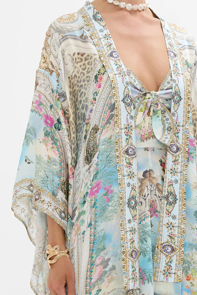 Camilla | We Always Have Alexandria Kimono Layer With Collar