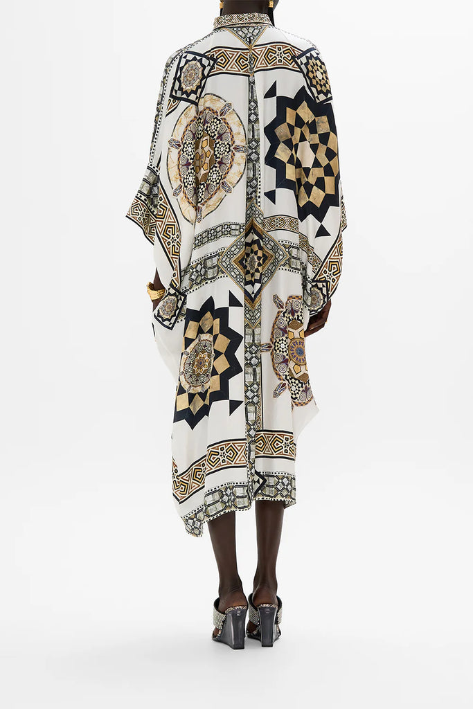 Camilla | Tile Style Batwing Kaftan