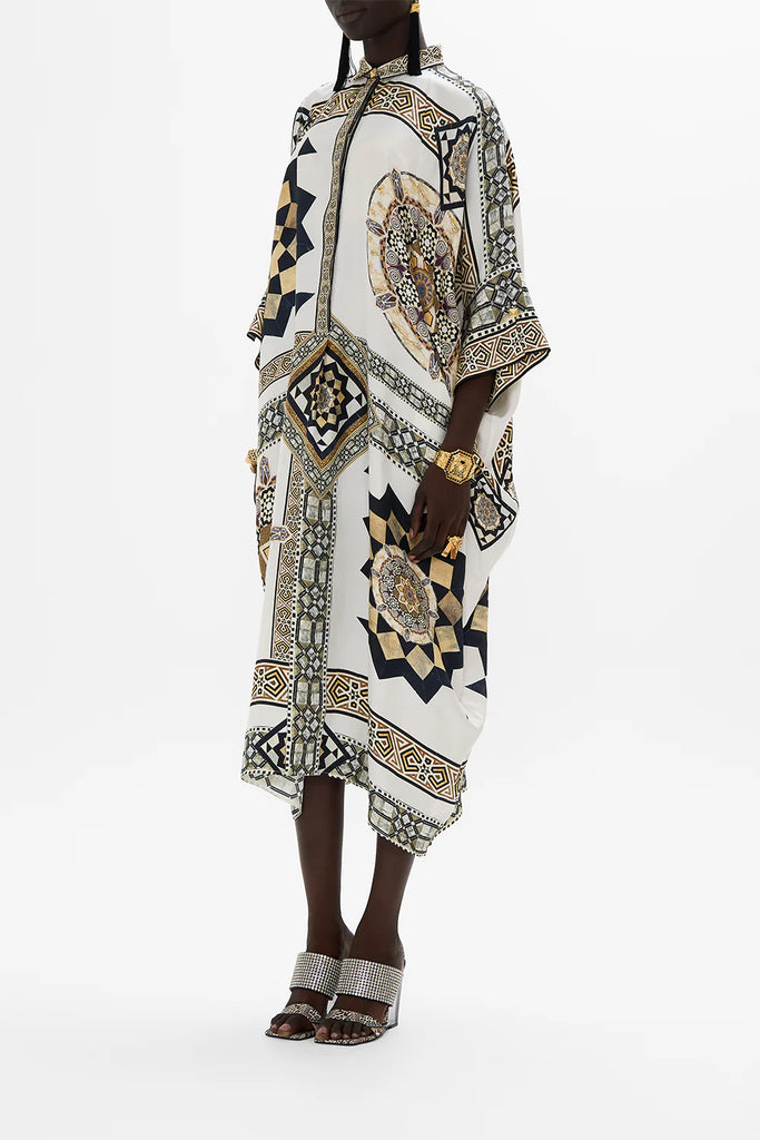 Camilla | Tile Style Batwing Kaftan