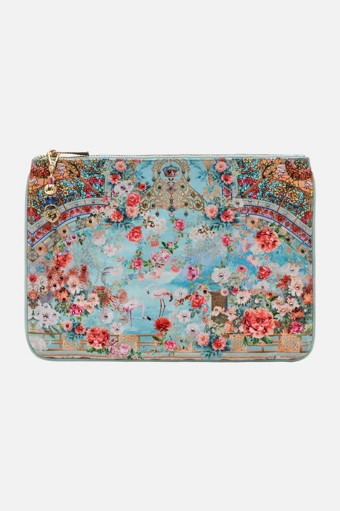 Camilla | The Jewellery Museum Small Canvas Clutch