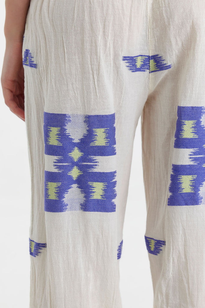 Devotion Twins | Malevi Pant | Blue/Lime