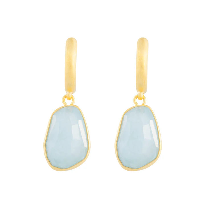 Fairley | Free Form Aquamarine Drops