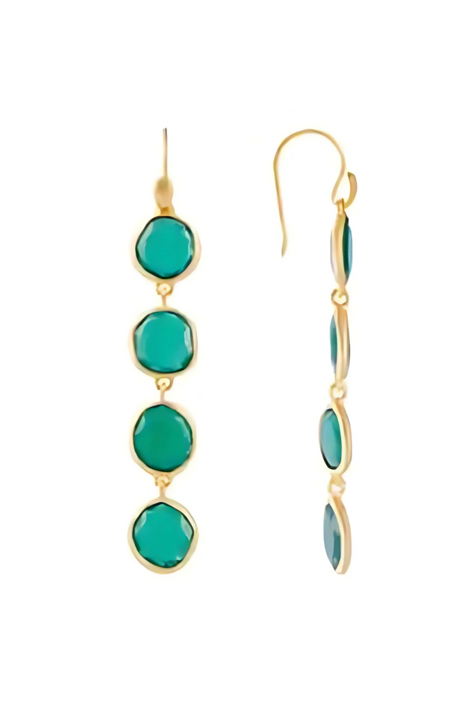 Fairley | Green Agate Splice Drops