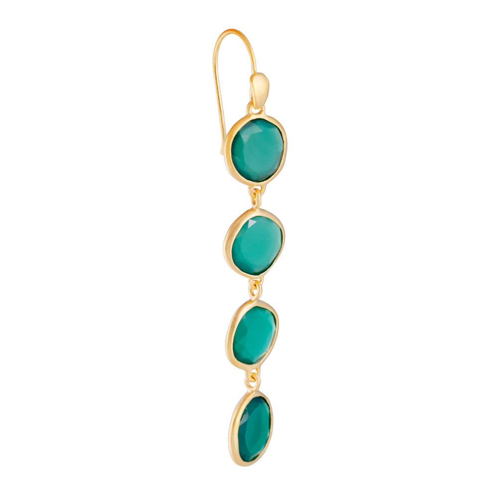 Fairley | Green Agate Splice Drops