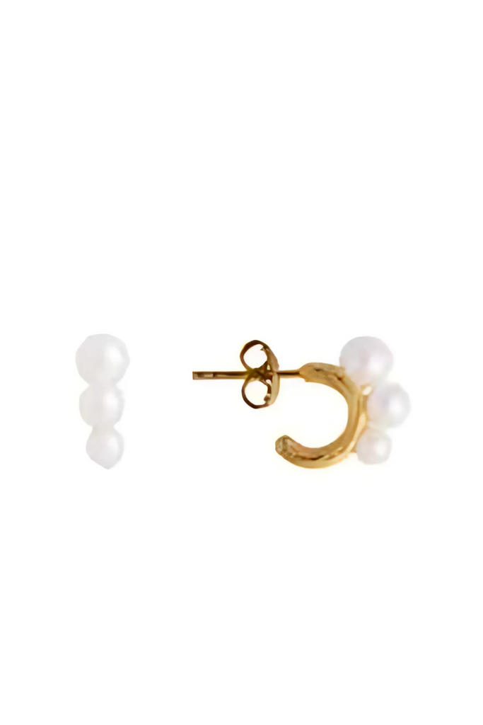 Fairley | Triplet Pearl Studs