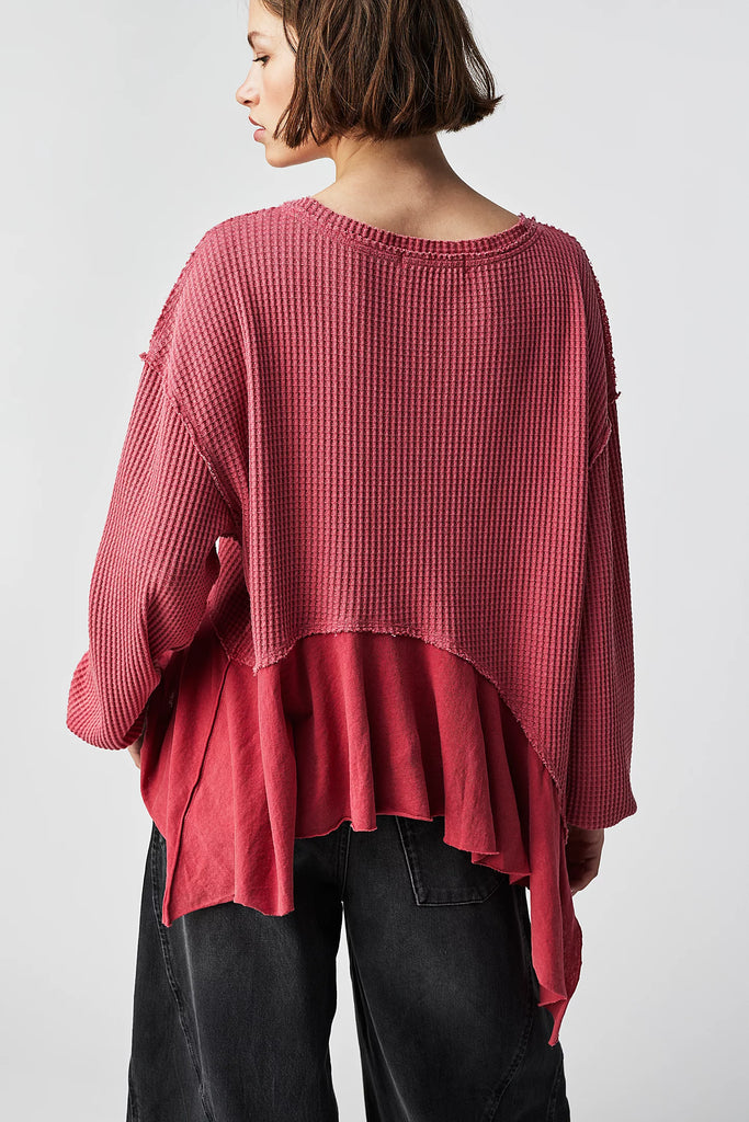 Free People | Vada Thermal | Cherry