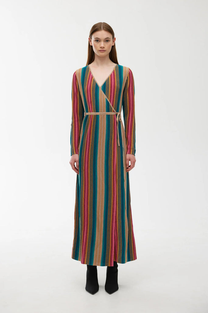 Kinney | Cisco Dress | Lurex Stripe