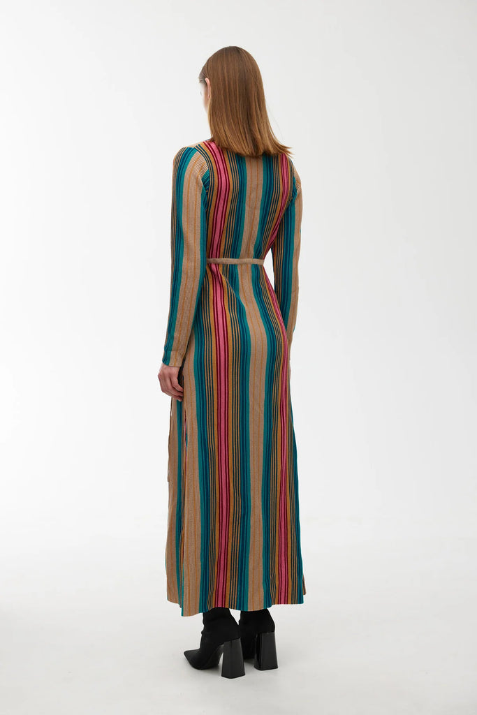 Kinney | Cisco Dress | Lurex Stripe