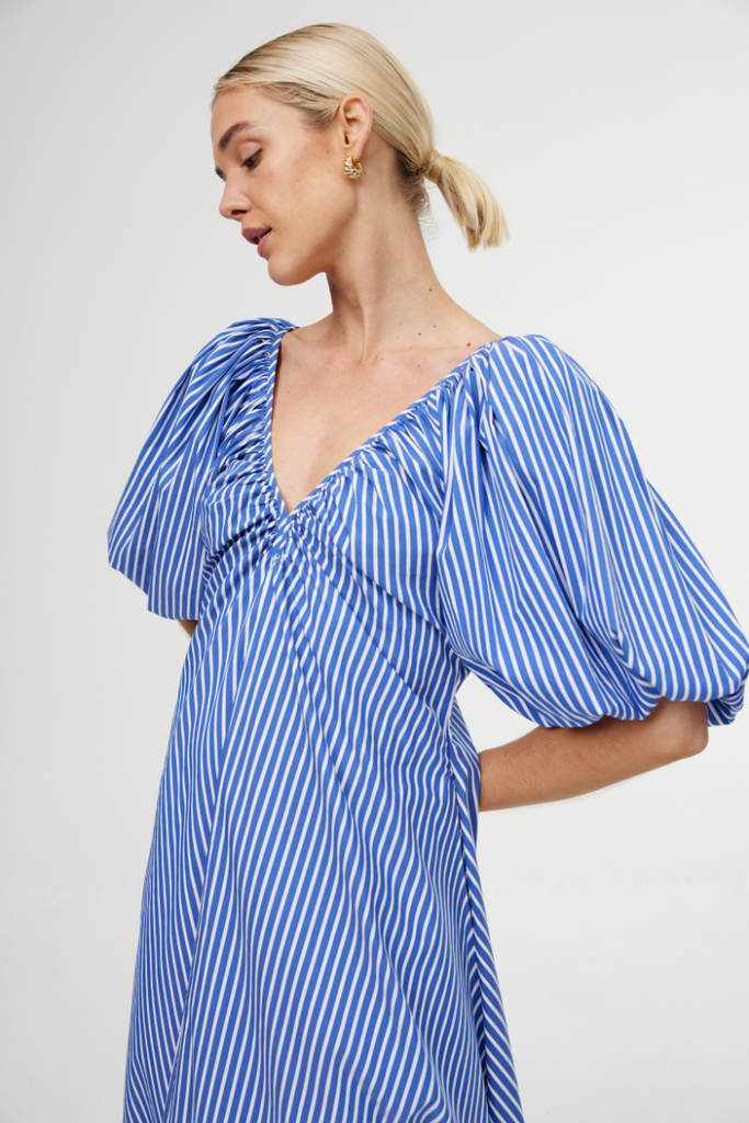 Kinney | Mimi Dress | Riviera Stripe