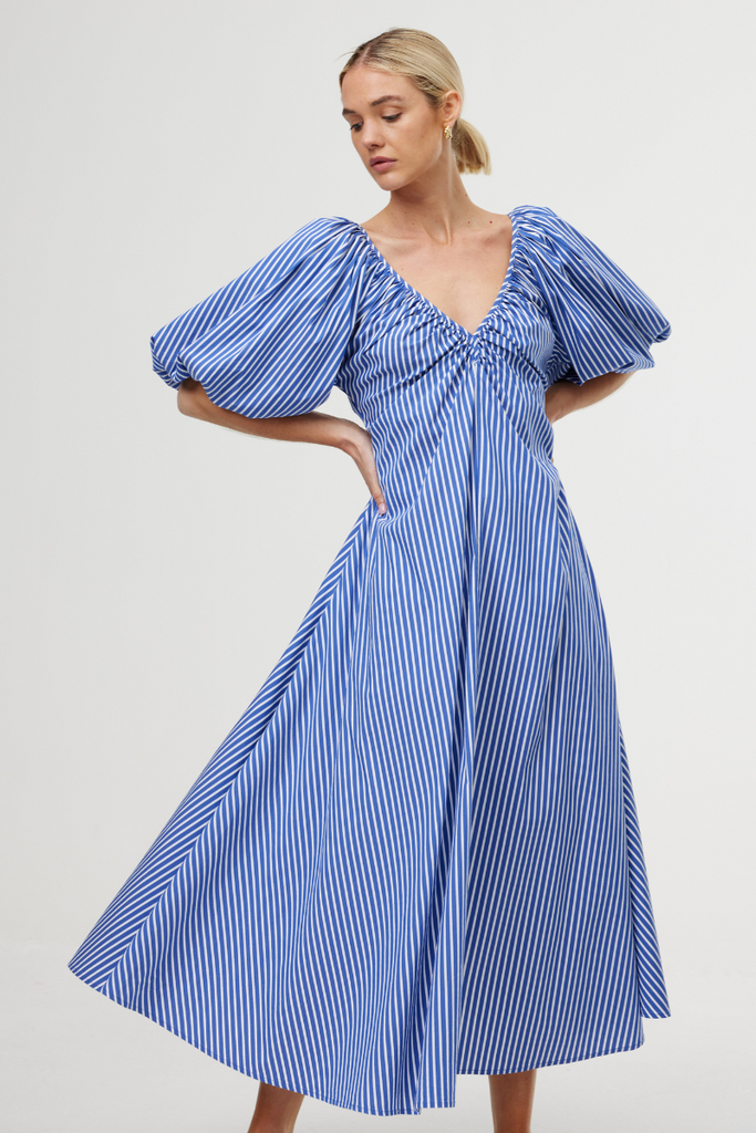 Kinney | Mimi Dress | Riviera Stripe