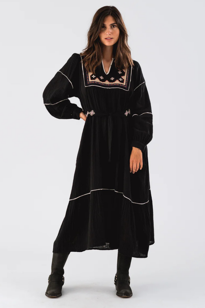 Lollys Laundry | Latour Maxi Dress | Black