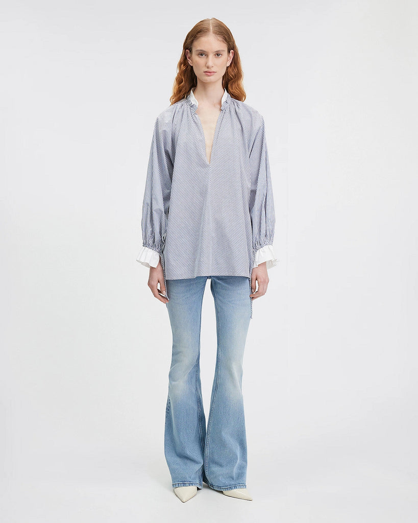 Mes Demoiselles | Wally Women in the Art Blouse | Grey