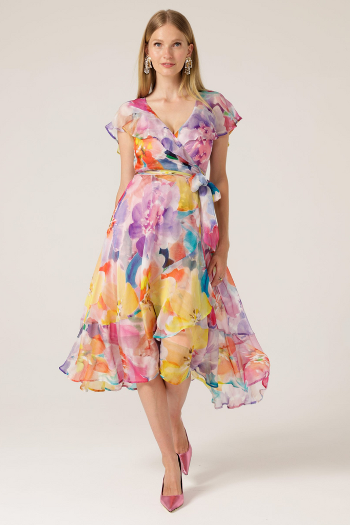 Sacha Drake | Pajaritos Wrap Dress