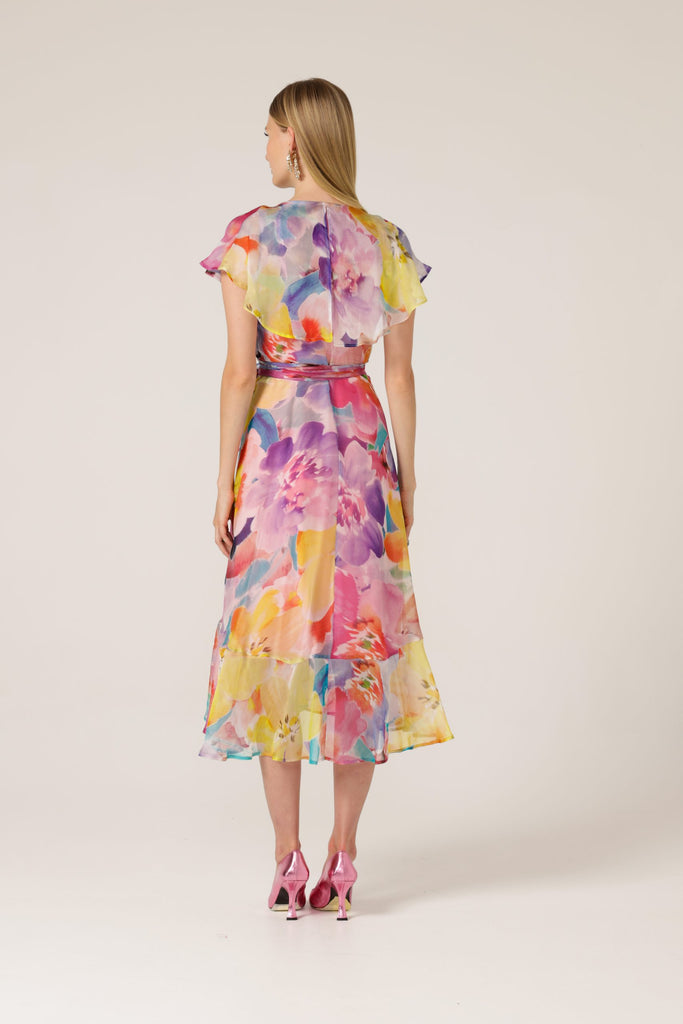 Sacha Drake | Pajaritos Wrap Dress