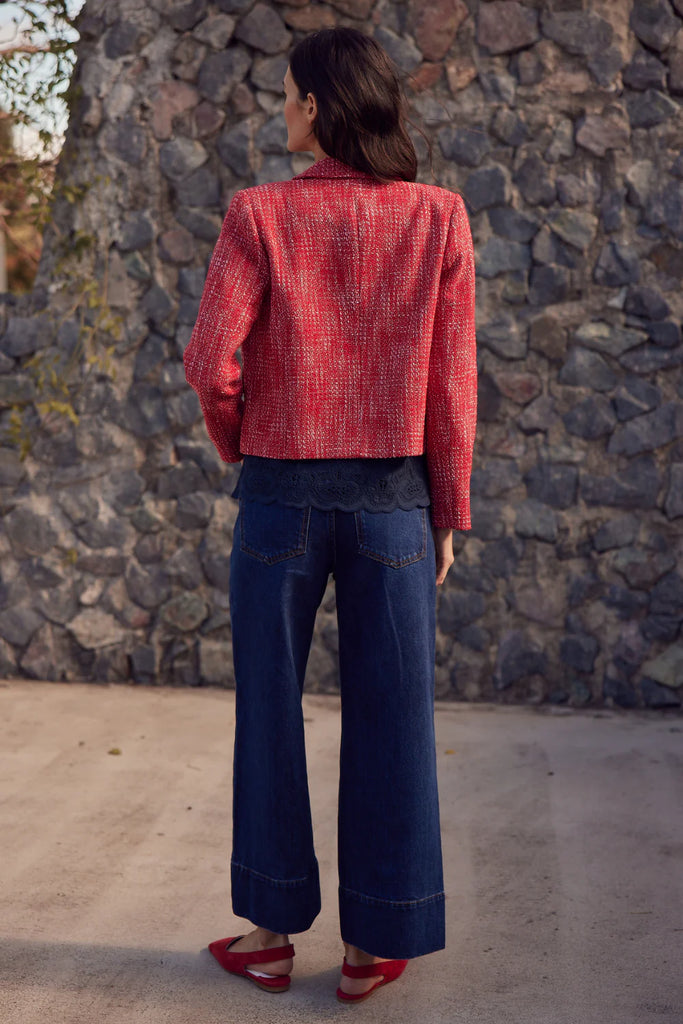 zoe kratzmann | Adjoin Jacket | Fire Boucle