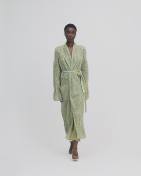 Mes Demoiselles | Barucha Bamboo Rainfall Coat | Green