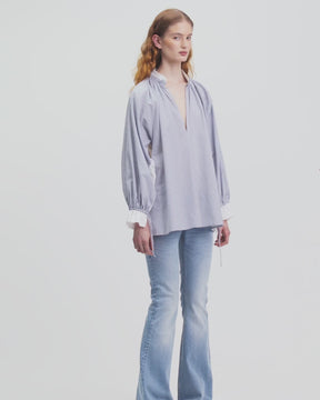 Mes Demoiselles | Wally Women in the Art Blouse | Grey