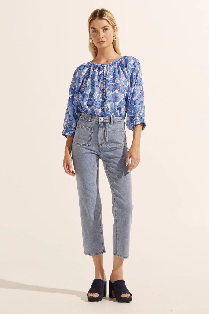 zoe kratzmann | Imbue Top in Pacific Floral