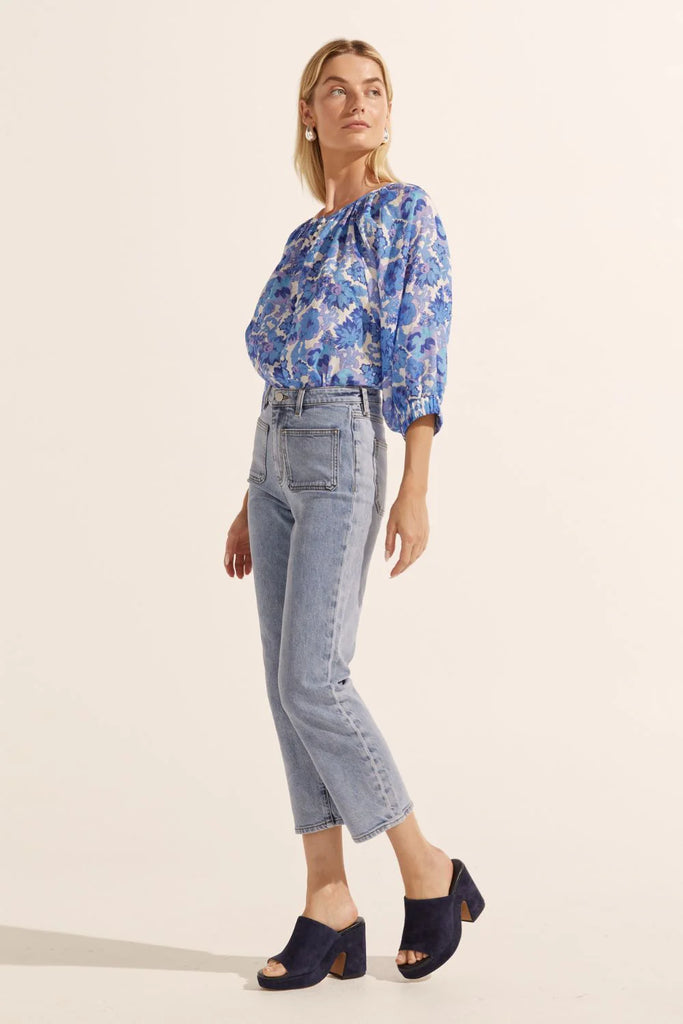 zoe kratzmann | Imbue Top in Pacific Floral