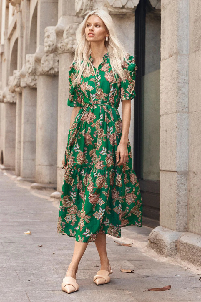 zoe kratzmann | Opus Dress | K'gari Palm Green