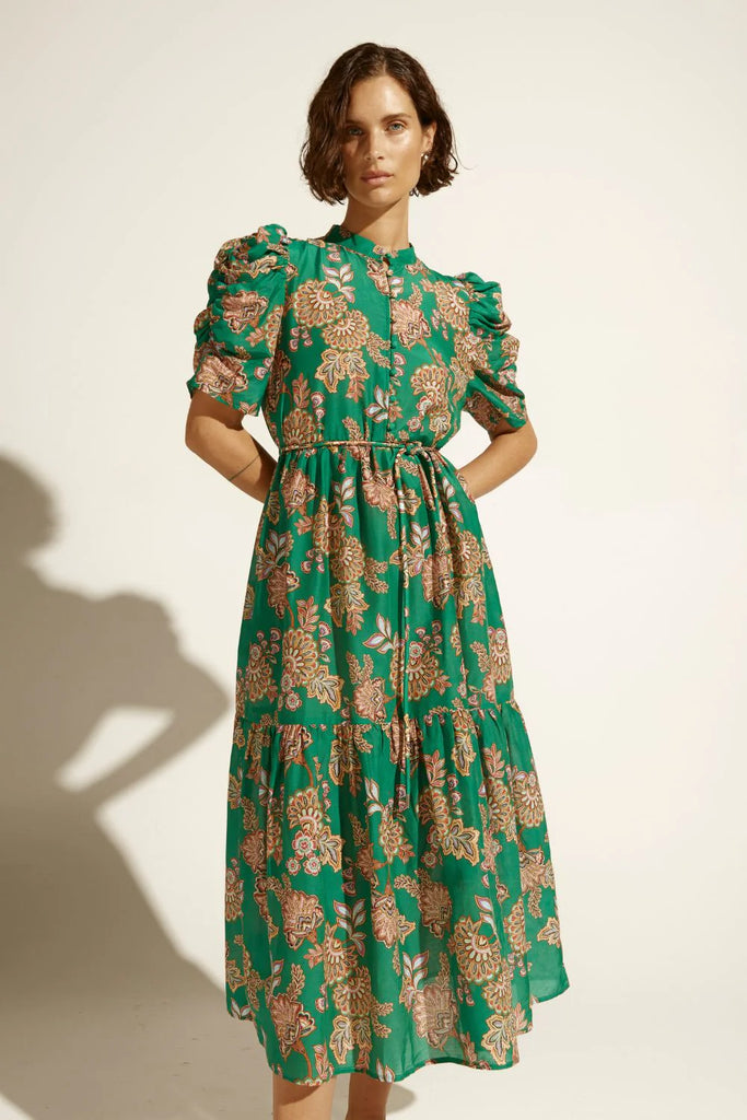 zoe kratzmann | Opus Dress | K'gari Palm Green