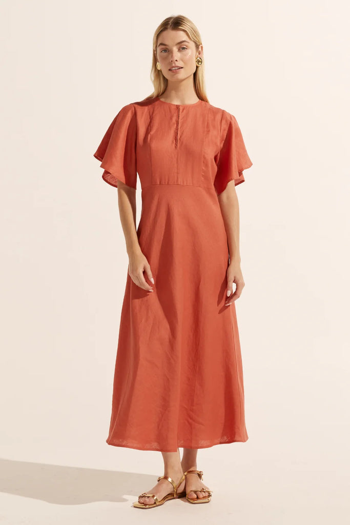 zoe kratzmann | Pavillion Dress in Nectarine