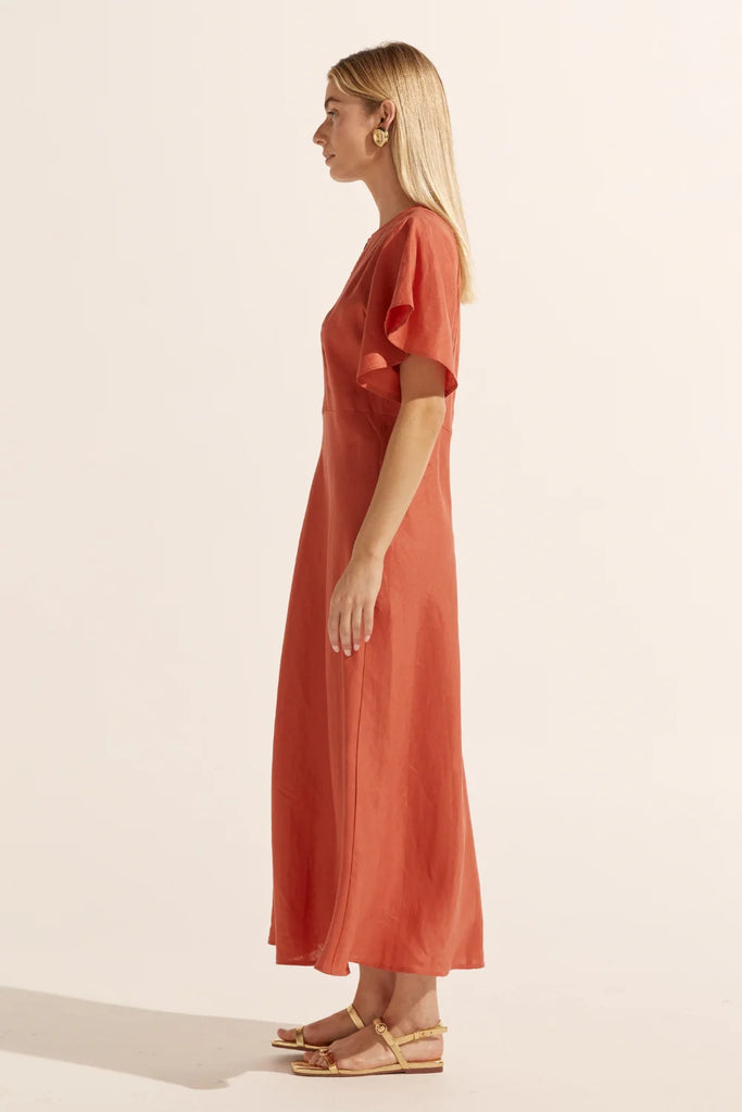 zoe kratzmann | Pavillion Dress in Nectarine