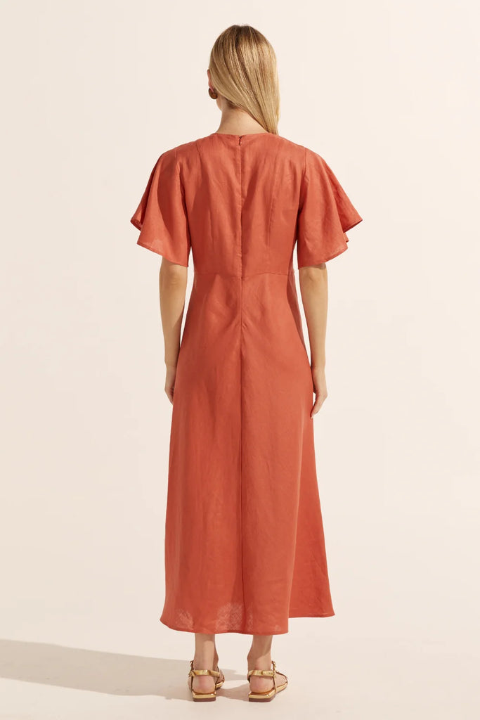 zoe kratzmann | Pavillion Dress in Nectarine