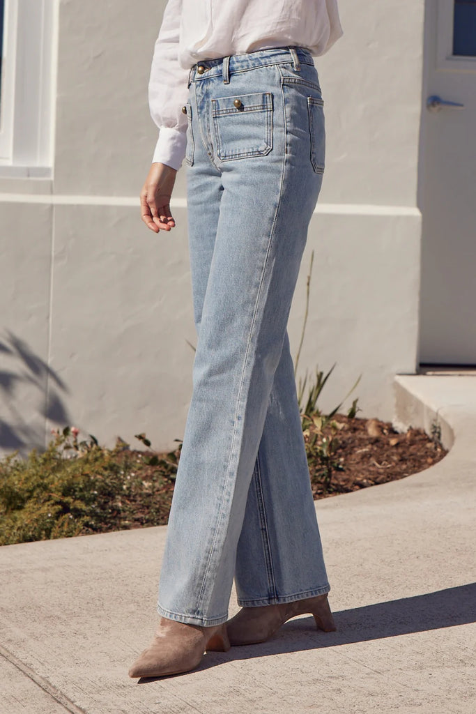 zoe kratzmann | Piazza Jean | Washed Denim