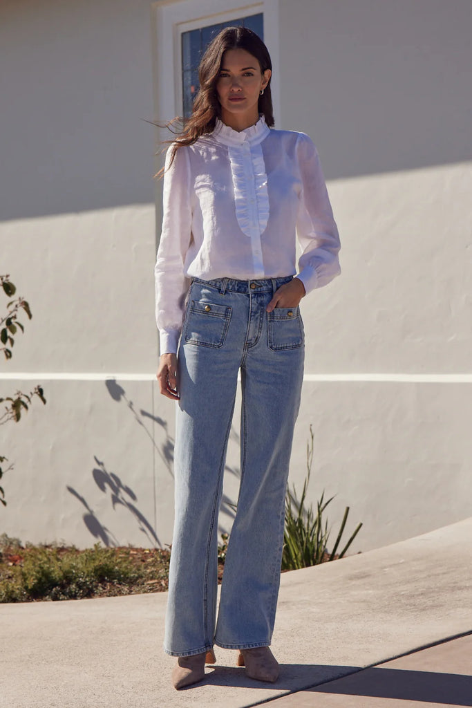 zoe kratzmann | Piazza Jean | Washed Denim