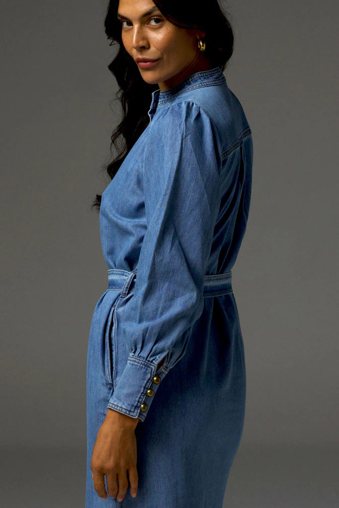 zoe kratzmann | Snapshot Dress | Light Washed Denim