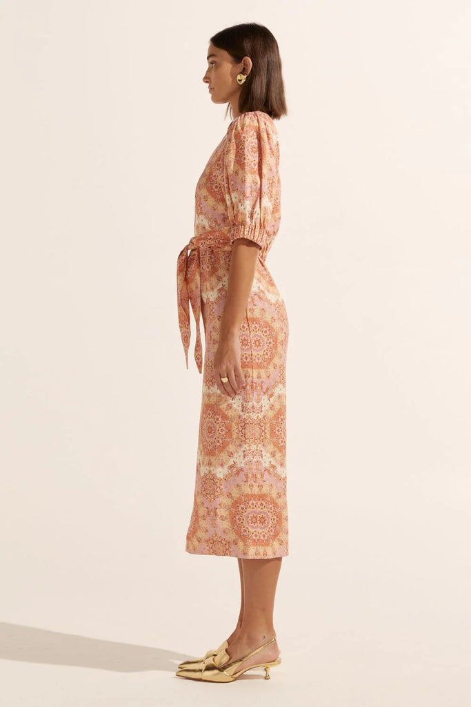 zoe kratzmann | Venture Dress in Sunset Mosaic